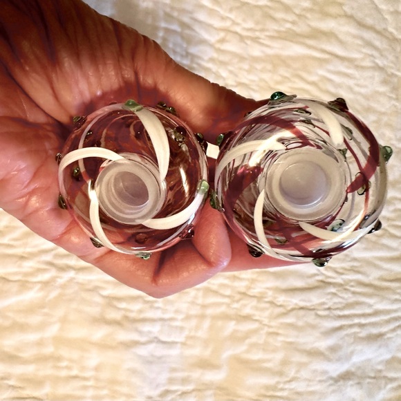 Pier 1 Christmas Tree Salt and Pepper Shakers New in Box - Picture 6 of 6